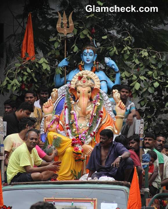 RK Studio Ganesh Visarjan 2013