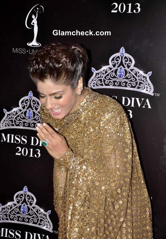 Raveena Tandon at Miss Diva 2013