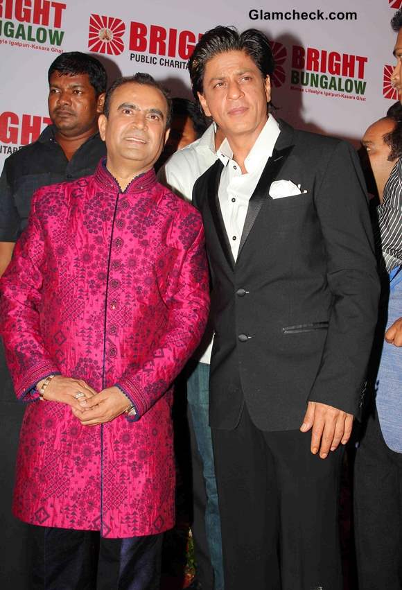 Shahrukh Khan with Yogesh Lakhani