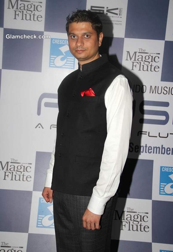 Siddharth Kashyap at Ronu Majumdar Fusion Album Magic Flute Launch