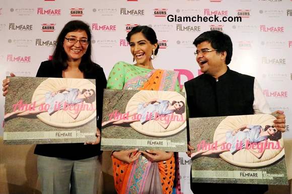 Sonam Kapoor Unveils Filmfare Magazine New Look