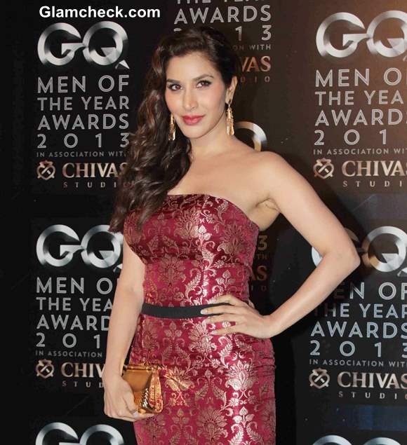 Sophie Choudhry at GQ men of the Year Awards 2013