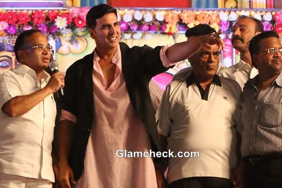 Akshay Kumar at Dussehra Celebrations  in New Delhi