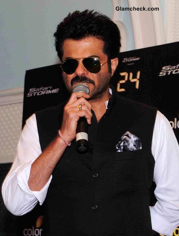 Anil Kapoor Continues 24 Promo in Lucknow