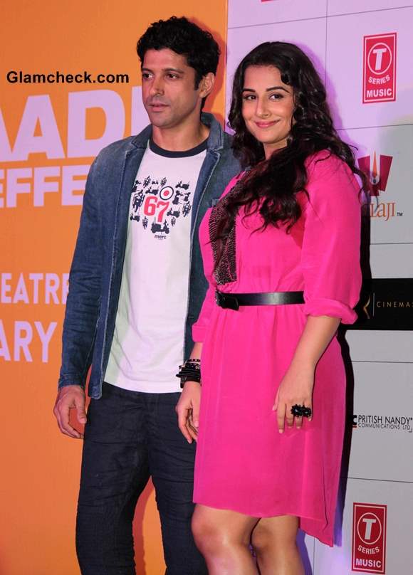 Farhan Akhtar And Vidya Balan Launch “shaadi Ke Side Effects” Trailer 