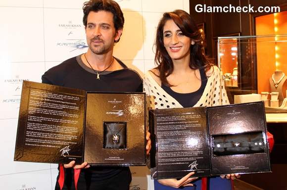 Hrithik Roshan Launches Krrish 3 Jewellery Line with Farah Khan Ali pictures