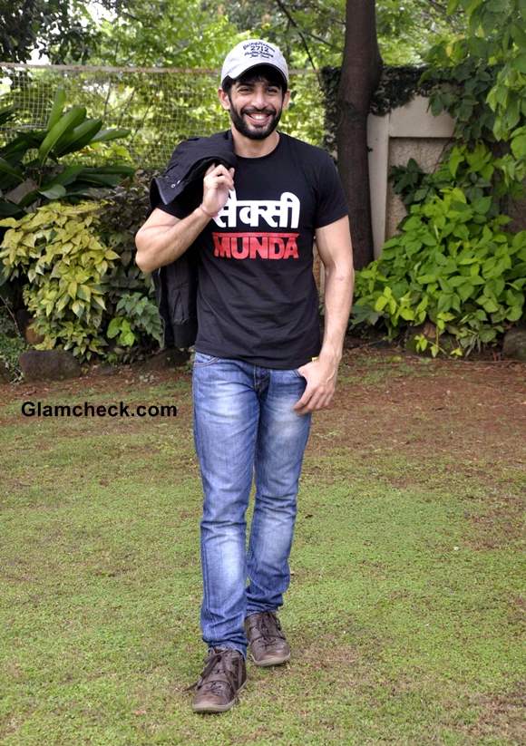 Jay Bhanushali at Desi Kattey Muhurat Shot in Mumbai