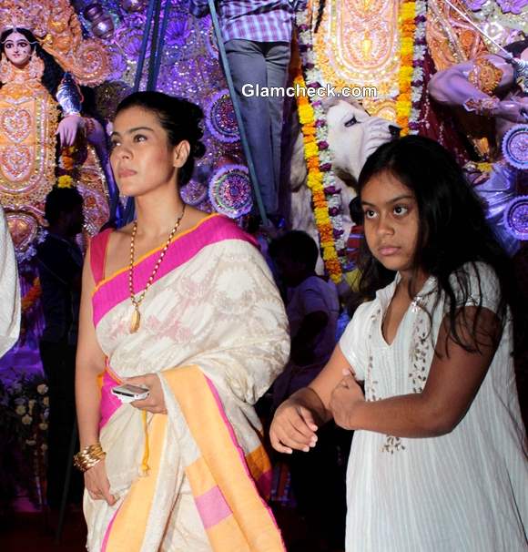 Kajol with daughter Nysa