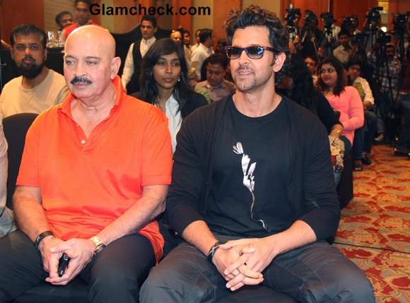 Krrish 3 Merchandise Launched by Hrithik and Rakesh Roshan