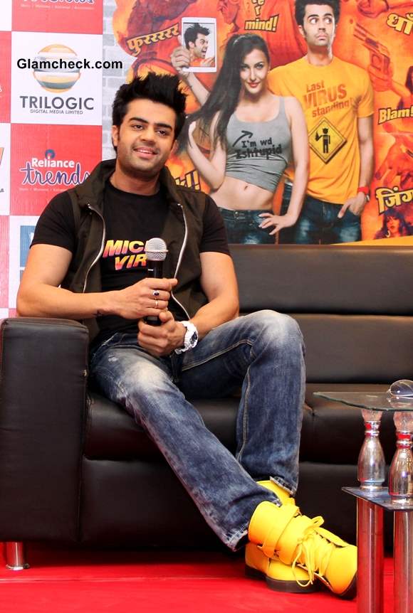 Manish Paul Promotes Mickey Virus in Ahmedabad