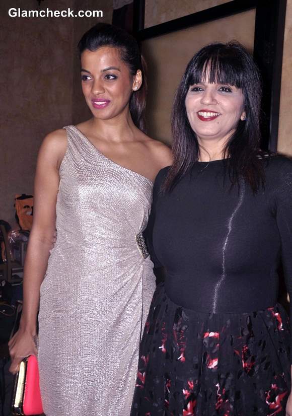 Mugdha Godse and Fashion designer Neeta Lulla