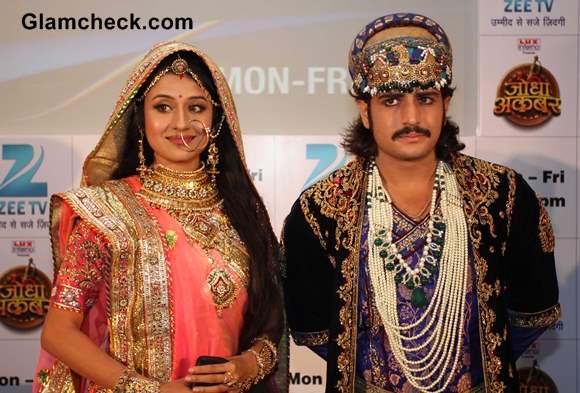 Paridhi Sharma and Rajat Tokas in Jodha Akbar