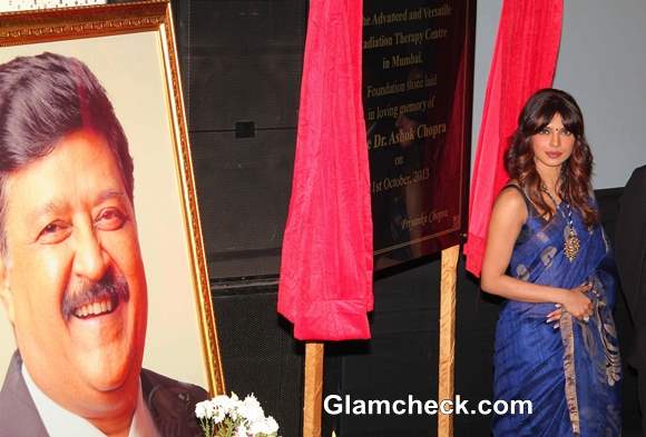 Priyanka Chopra Inaugurates Cancer Ward in Late Father Memory