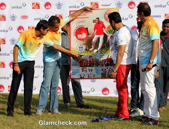 Salman Khan 2013 Junior Soccer Challenger