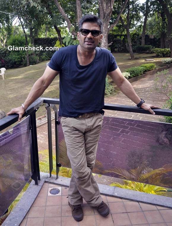 Suniel Shetty at Desi Kattey Muhurat Shot in Mumbai