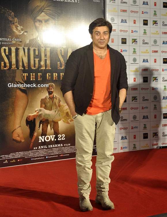 Sunny Deol at Singh Saab The Great Music and Trailer Launch in Mumbai