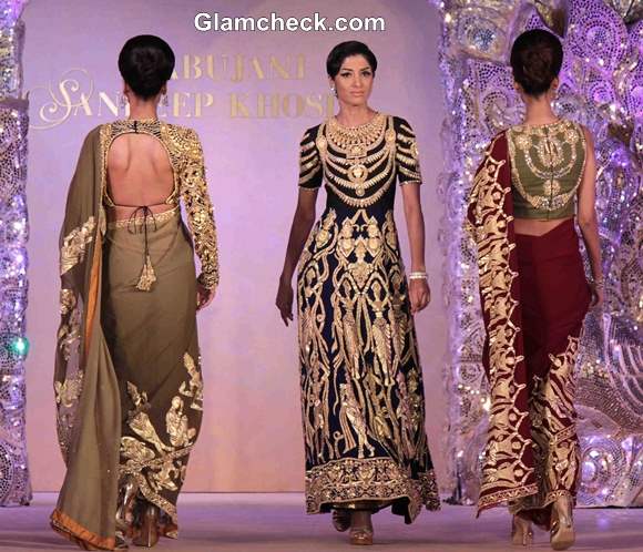 The Golden Peacock 2013 collection by Abu Jani and Sandeep Khosla