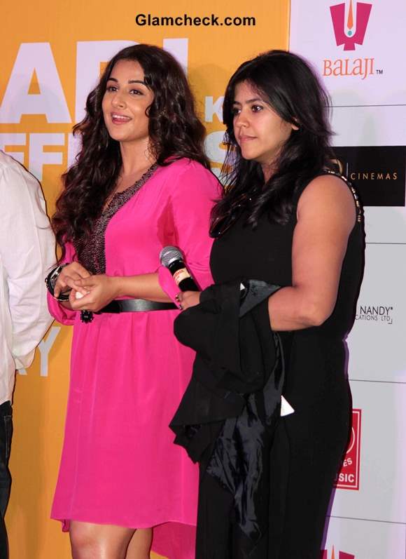 Vidya Balan and Ekta Kapoor Launch Shaadi Ke Side Effects Trailer