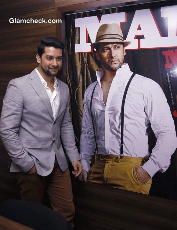 Aftab Shivdasani Launches Cover of Mandate Magazine in Mumbai