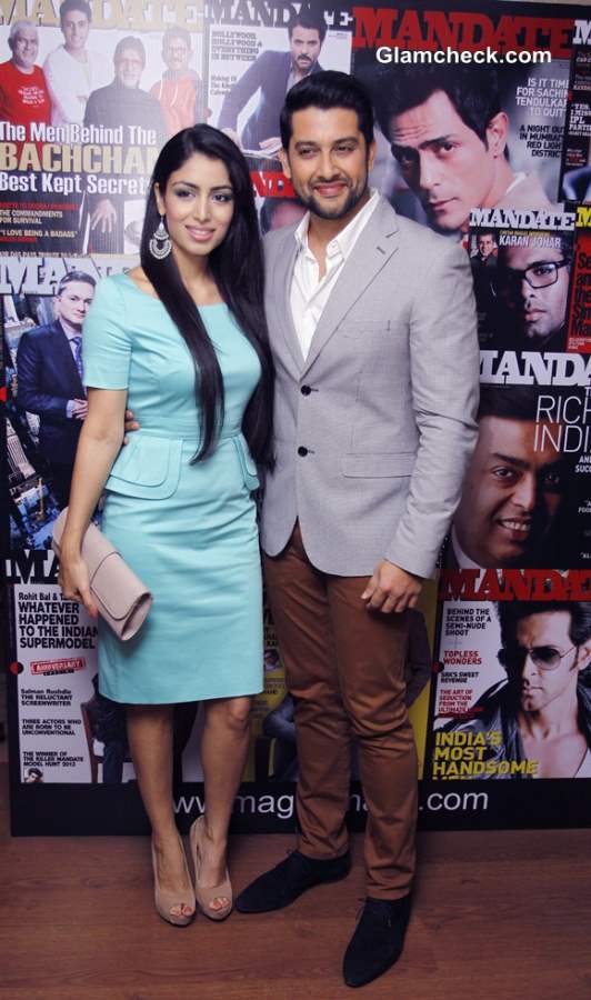 Aftab Shivdasani with his girlfriend Nin Dusanj