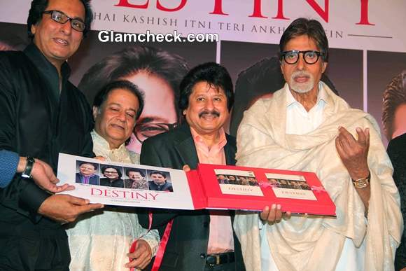 Amitabh Bachchan Launches Ghazal Album Destiny in Mumbai