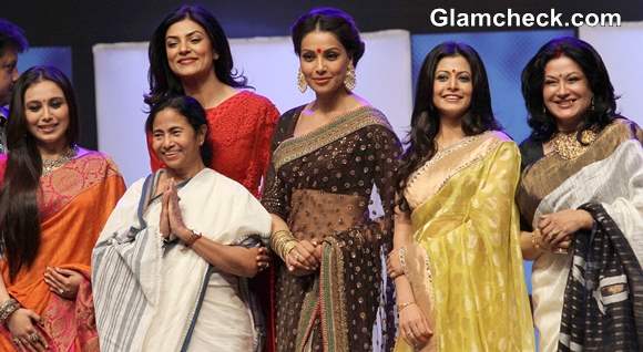 Bengali Beauties Felicitated at Kolkata International Film Festival 2013