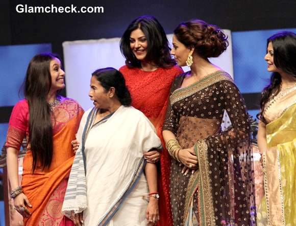 Bengali Beauties Felicitated at Kolkata International Film Festival ...