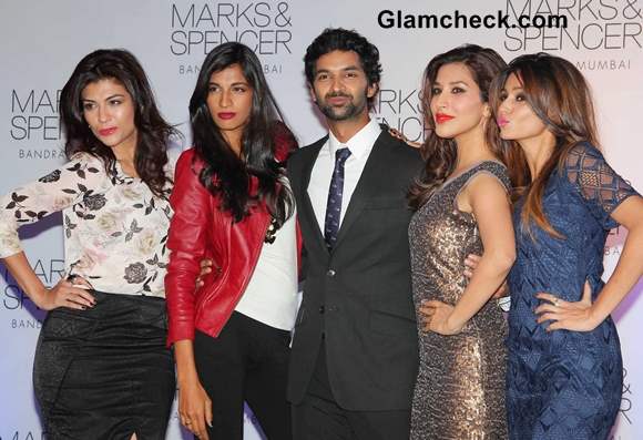 Celebs at New Marks and Spencer Store Launch in Mumbai