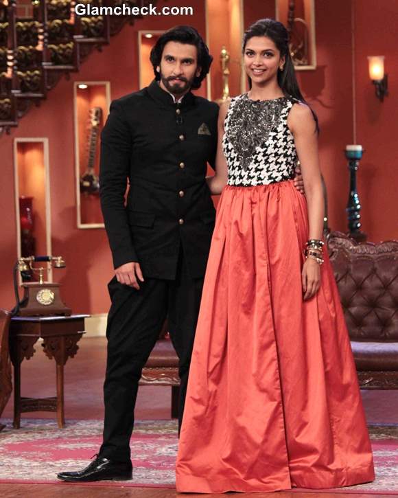 Deepika Padukone Ranveer Singh on Comedy Nights with Kapil