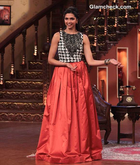 Deepika Padukone in Atsu Sekhose Outfit 2013