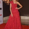 Deepika Padukone in Red Evening Gown at Hello Magazine Awards 2013