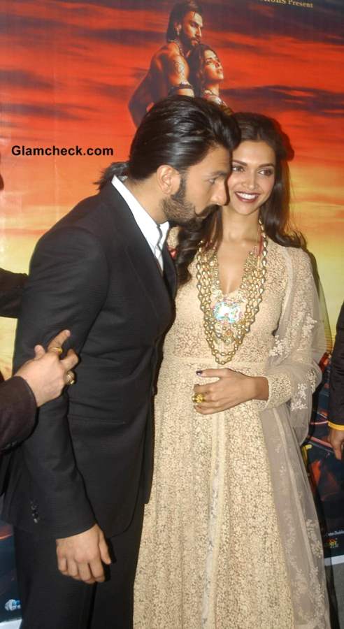 Deepika Ranveer 2013 Ram-Leela Promotions