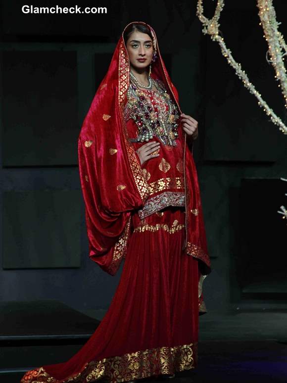 Designer Red Lehenga Suneet Varma
