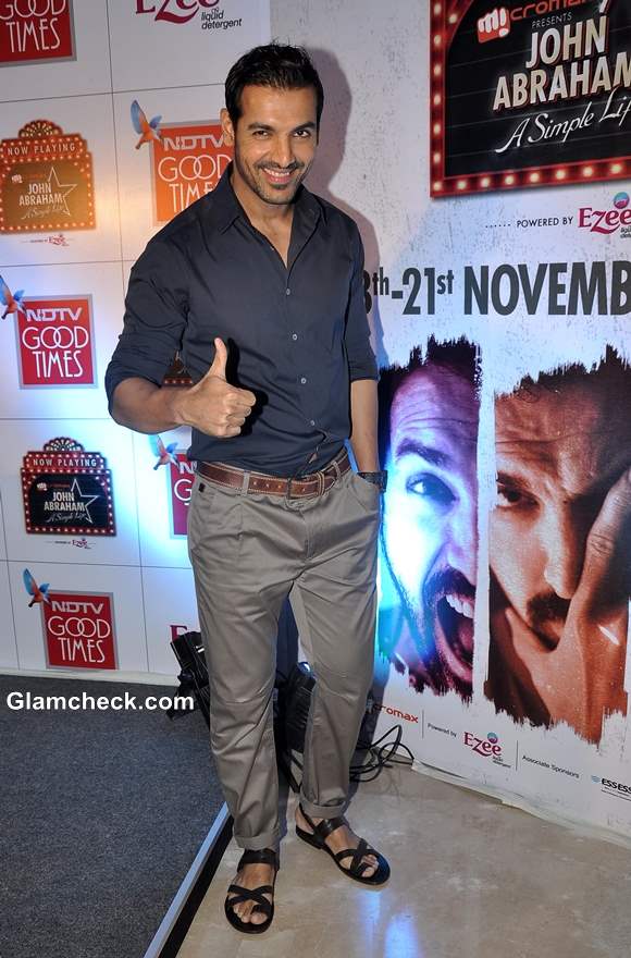 John Abraham TV Debut with A Simple Life