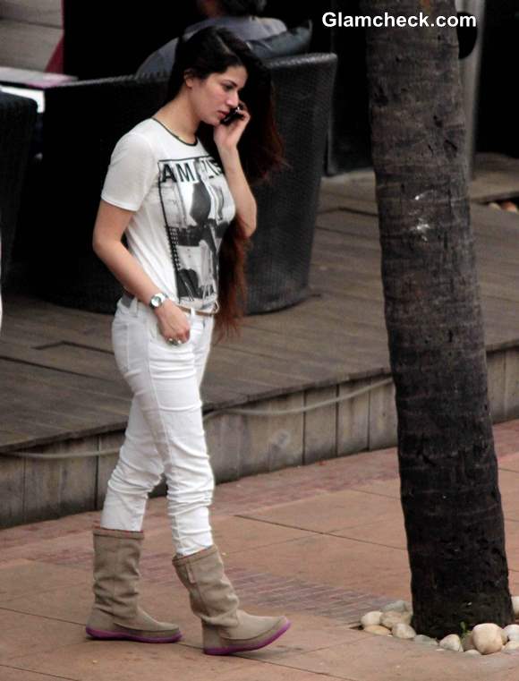 Kainaat Arora Casual style 2013