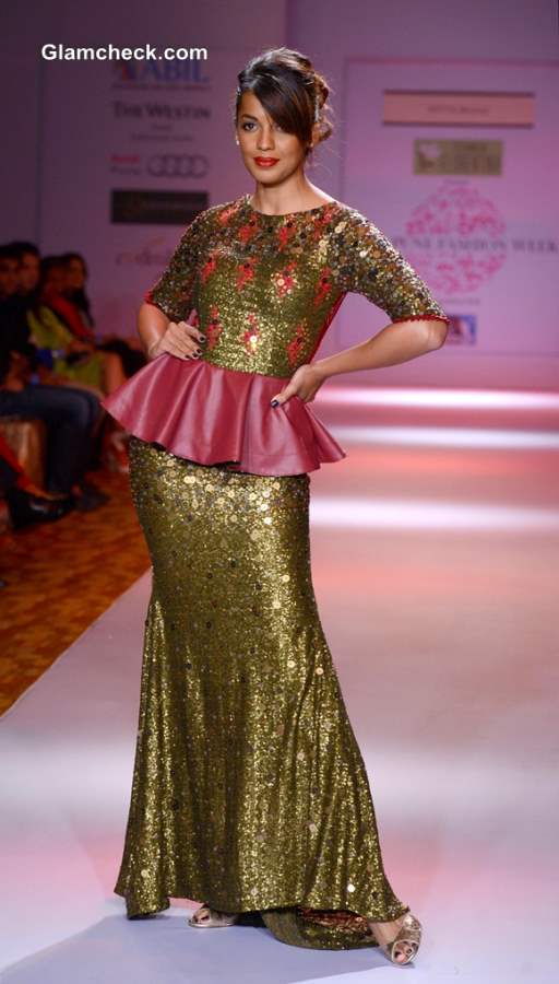 Mugdha Godse at 2013 Pune Fashion Week