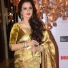Rekha Dazzles in Sari at Hello Magazine Awards 2013