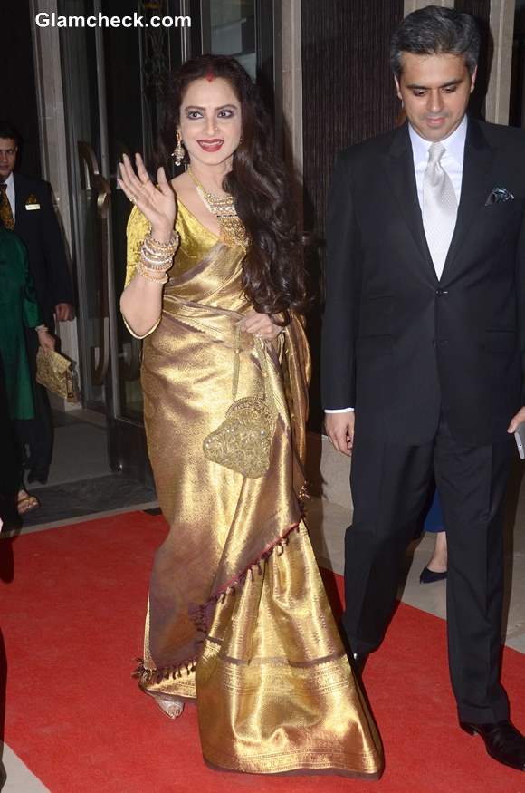 Rekha at Hello Magazine Awards 2013