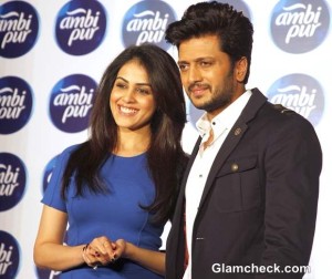 Riteish Deshmukh and Genelia Campaign for Freshening Up Your Relationship