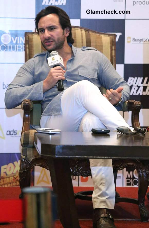 Saif Ali Khan Promotes Bullett Raja