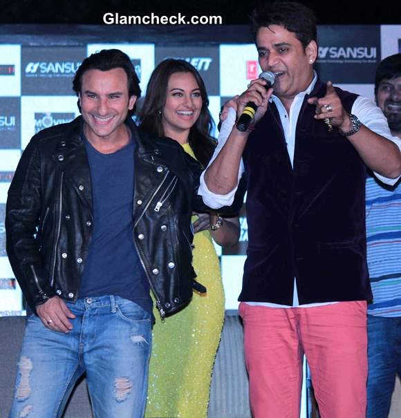 Saif Ali Khan, Sonakshi Sinha and Ravi Kishan