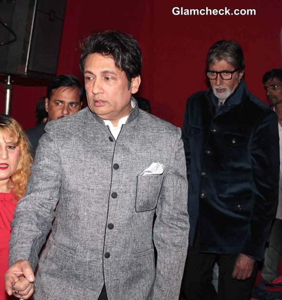 Shekhar Suman and Amitabh Bachchan at Heartless Trailer Release