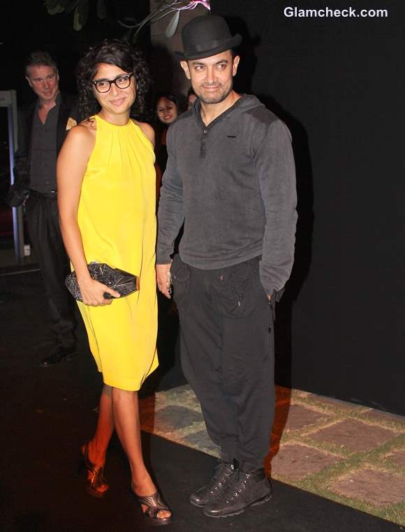 Aamir Khan with his wife Kiran Rao