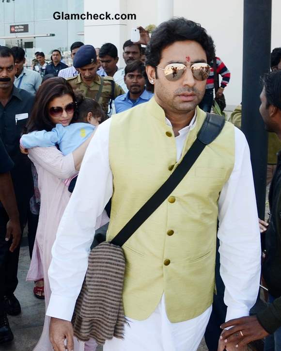 Abhishek Bachchan Airport Style