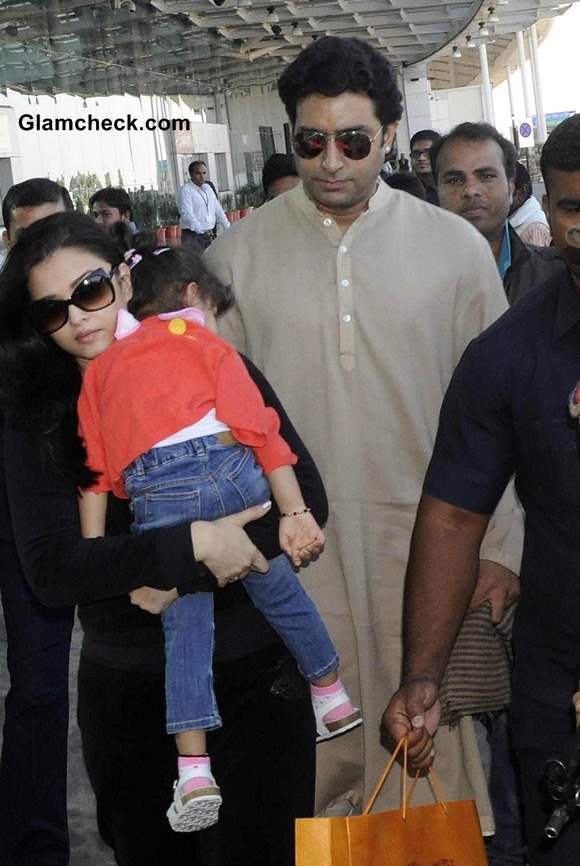 Abhishek Bachchan Aishwarya Rai Airport Style