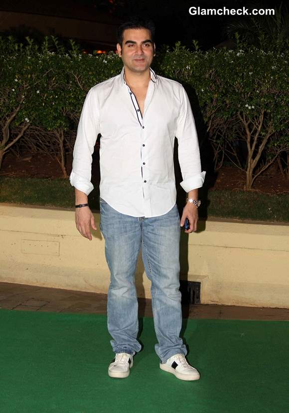 Arbaaz Khan at Vishesh Bhatt wedding reception