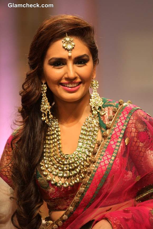 IBFW 2013 Mumbai Huma Qureshi for Ashima Leena