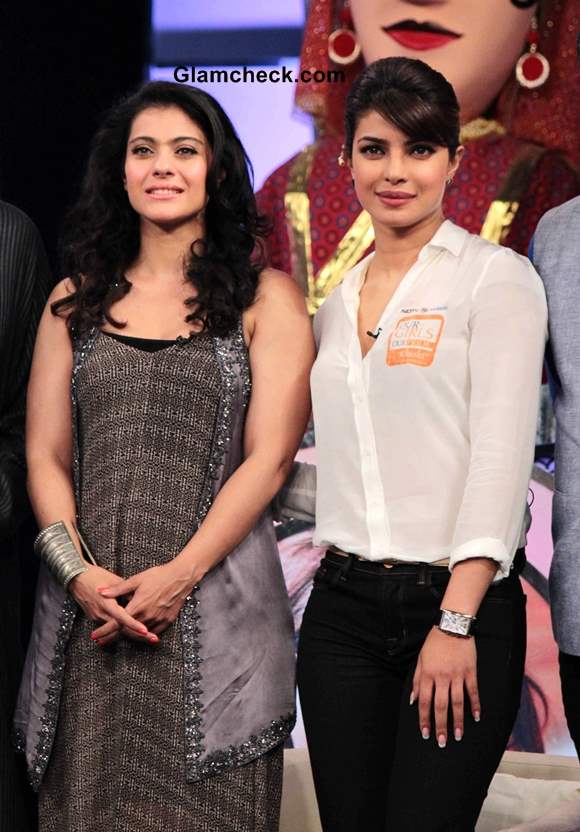 Kajol and Priyanka Chopra Host NDTVs Our Girl Our Pride Fund-raiser