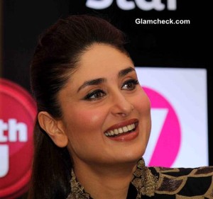 Kareena Kapoor sizzles in Anamika Khanna Black and Gold Outfit — Indian ...