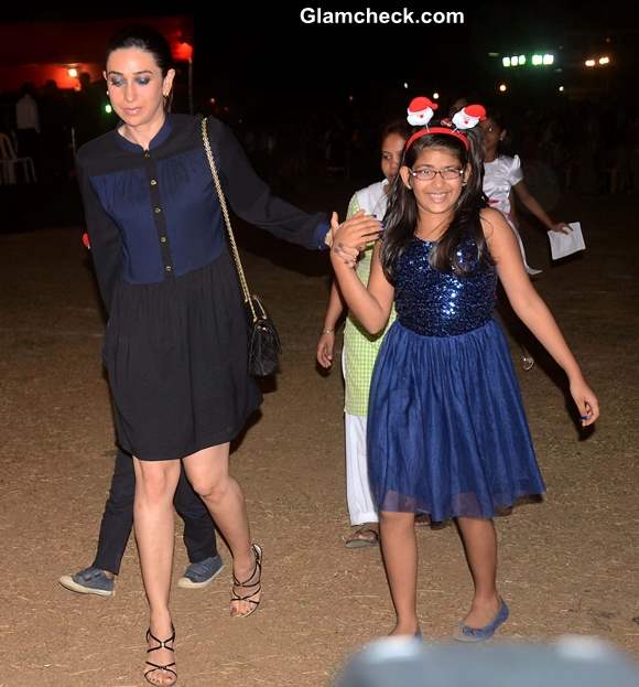 Karishma Kapoor with her daughter Samiera Kapoor